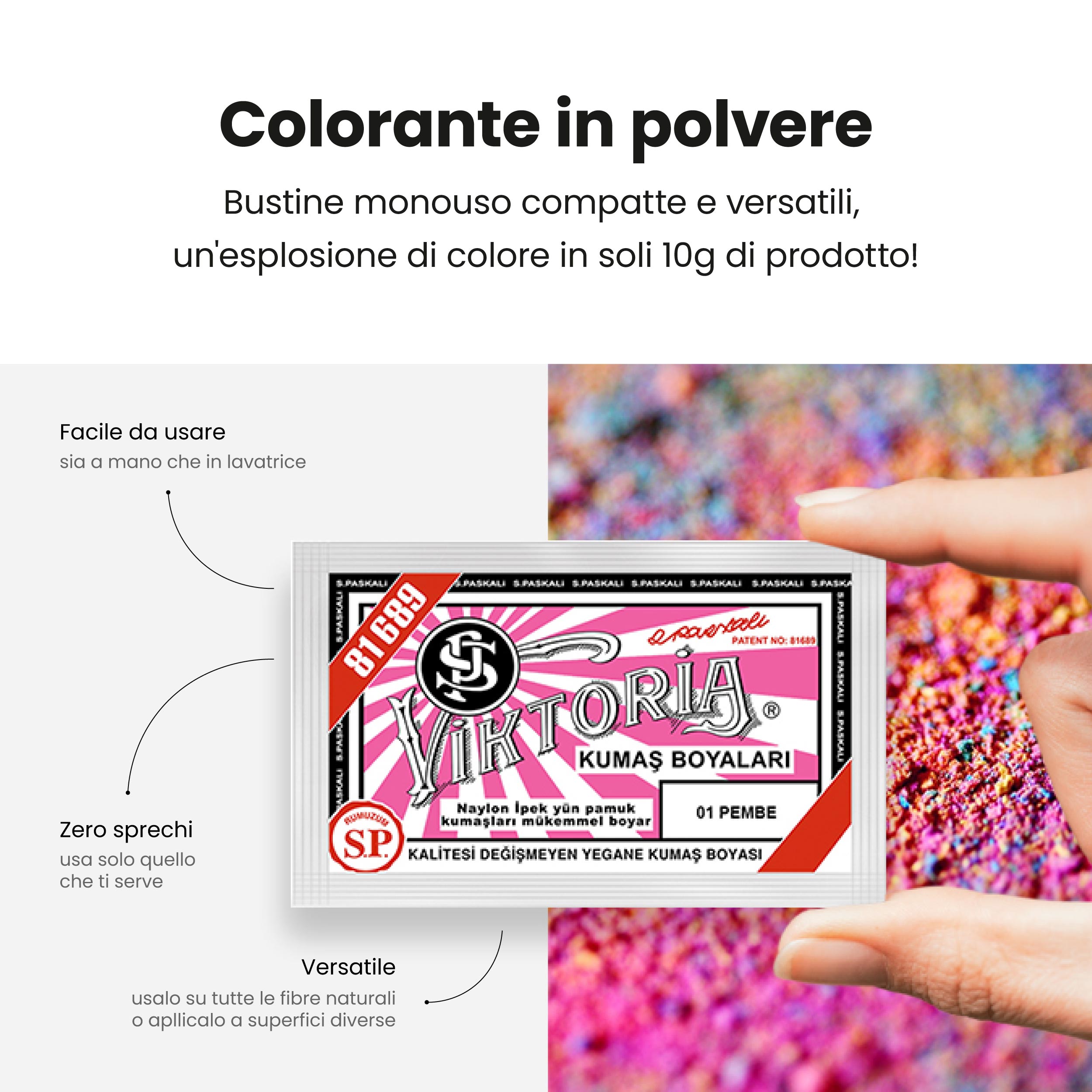 01 Pembe - 10g