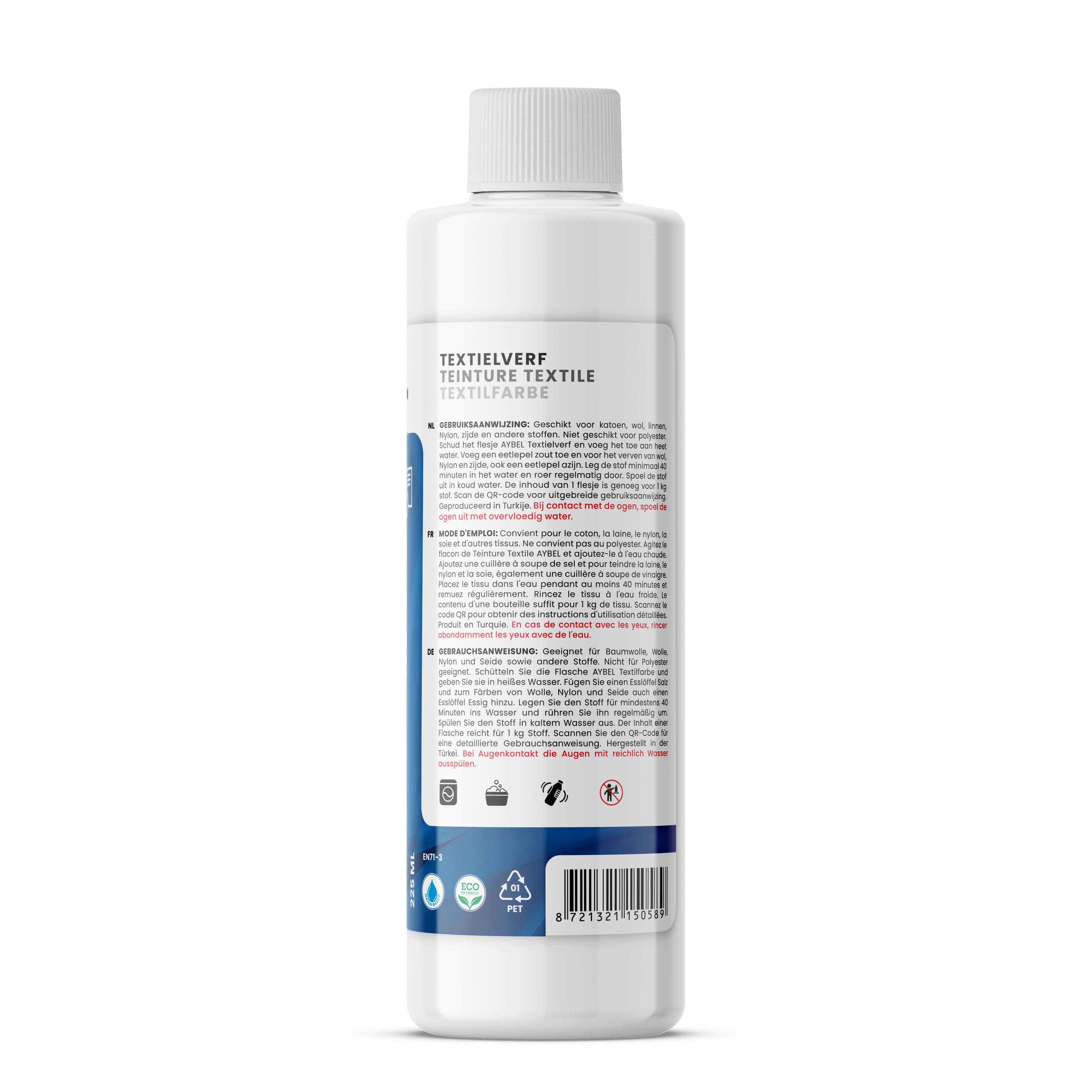 Textielverf Marine Blauw
