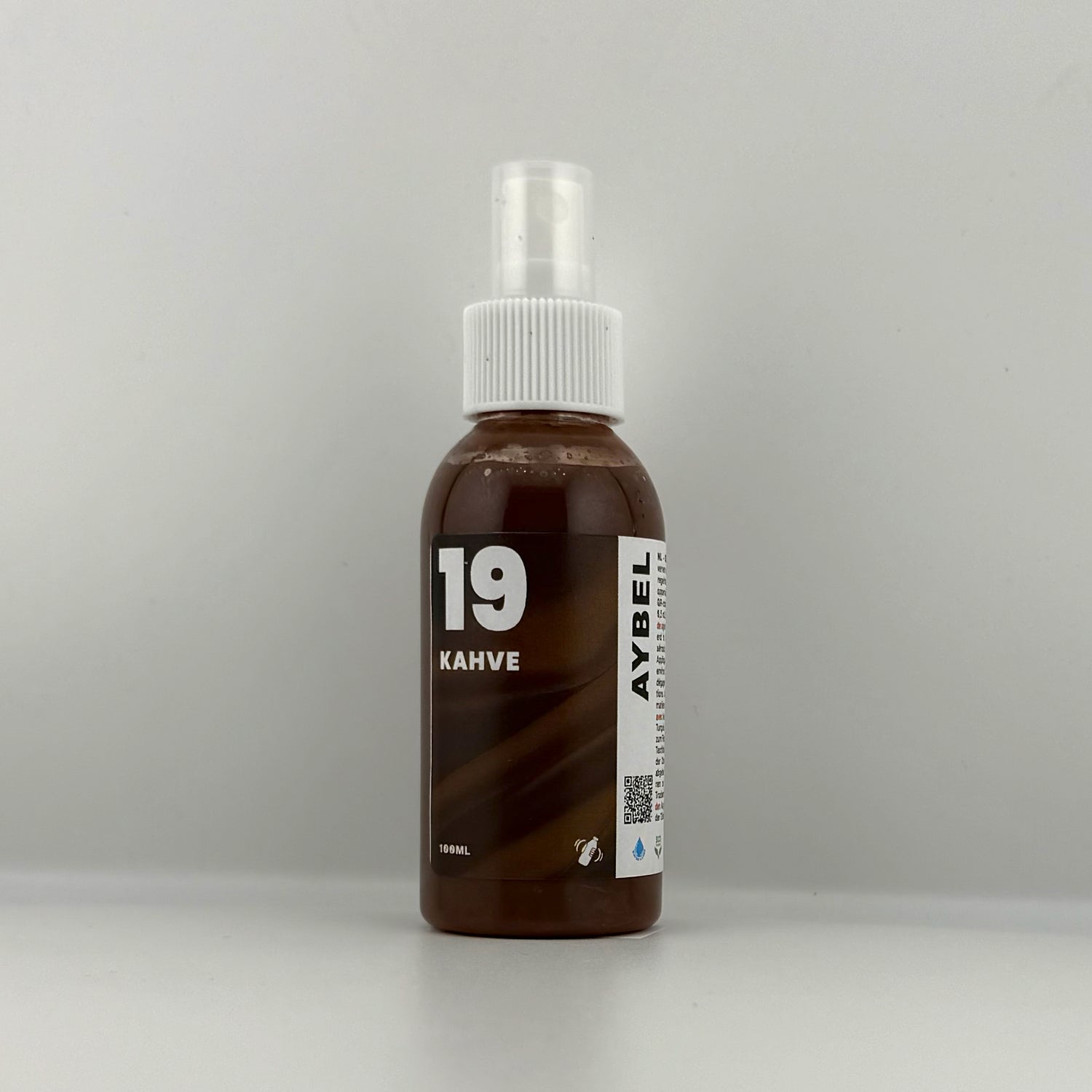 Spray de tinta para tecido cor avelã