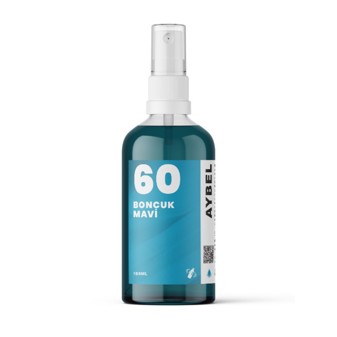 Turkusowy spray do barwienia tkanin